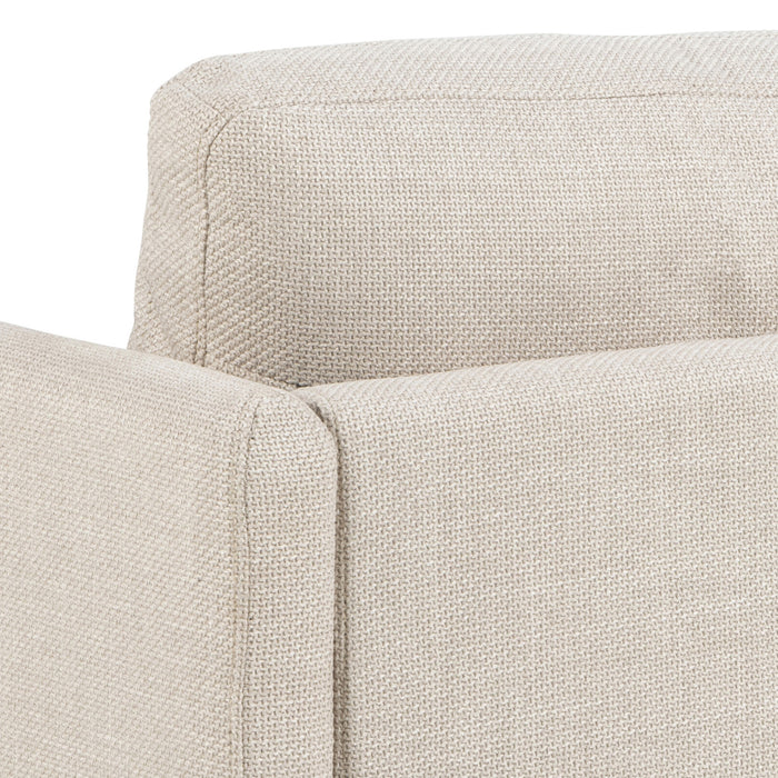 by fonQ basic Sofie Omkeerbare Hoekbank met Chaise Longue - Beige