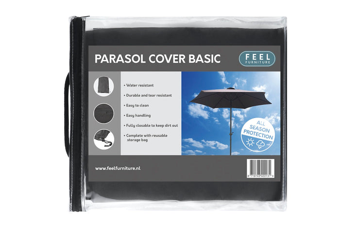 Feel Furniture - kantelbare parasol - 3 Meter - Beschermhoes