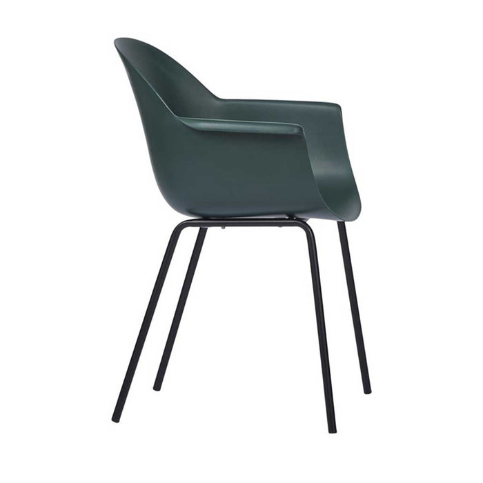 Lisomme Dorian kunststof tuinstoel donkergroen