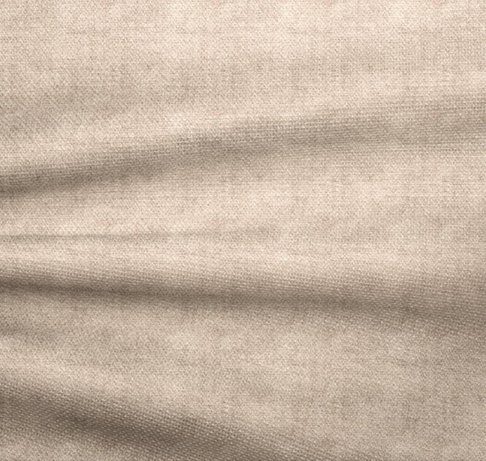 Hoekbanken links SASHA 4 personen Fluweel Beige