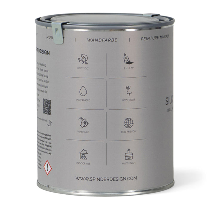 SPINDER DESIGN WALL PAINT 1L Muurverf - Silky Taupe