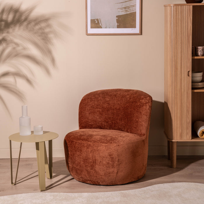 by fonQ Roomy Fauteuil - Roest