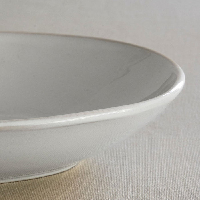 Organic by Dutch Rose Amsterdam diep bord 23,5 cm - wit