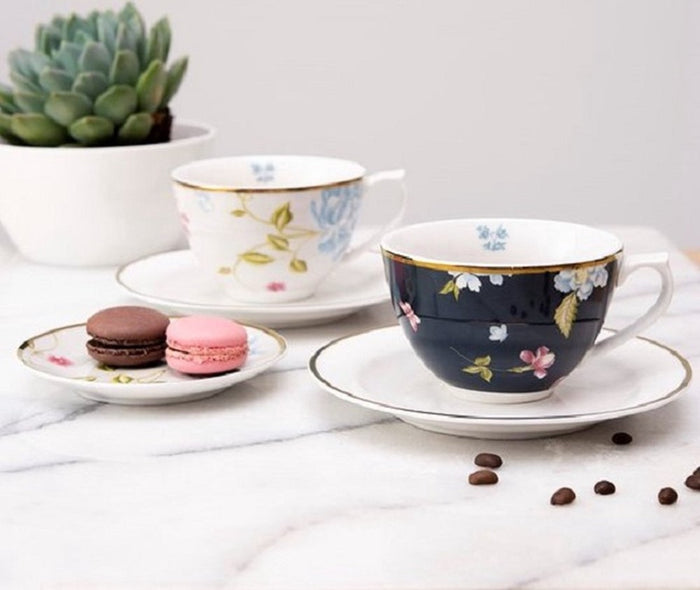 Giftset 2 Kop en schotels 26 cl. Assorti