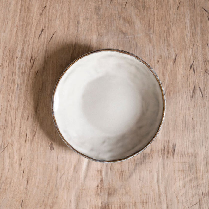 Dutch Rose Bord Plat 17 cm Creme