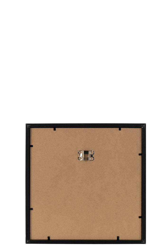 J-Line fotolijst Basic - hout - zwart - large - 2 stuks