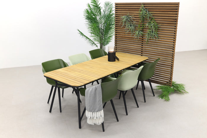 Hartman Sophie Studio Green&French|Bella 220x95 cm. - 7-delige tuinset