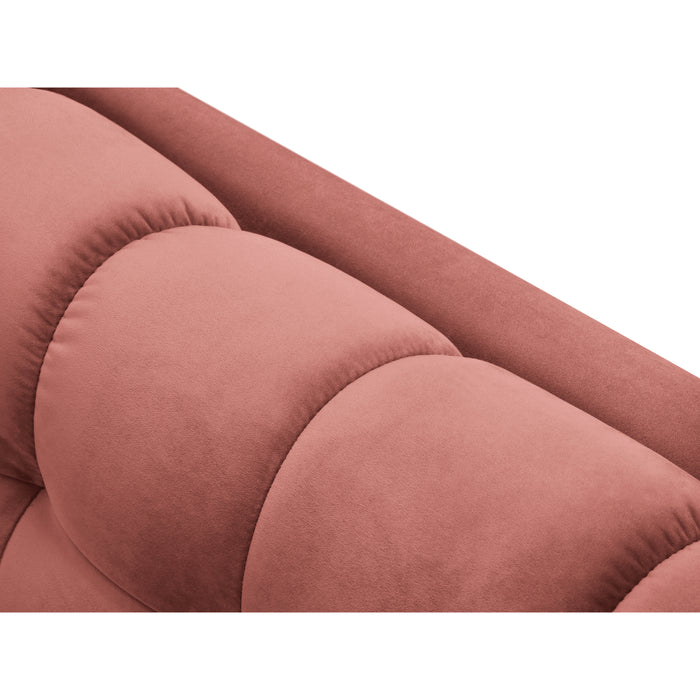 Cosmopolitan Design Bali 3-zitsbank - Roze / Zwarte Poten