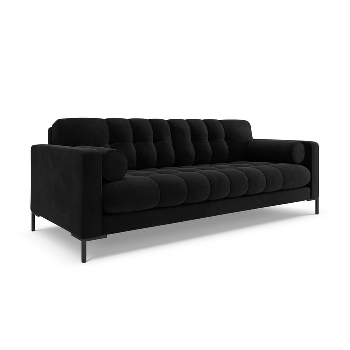 Cosmopolitan Design Bali 4-zitsbank - Zwart / Zwart