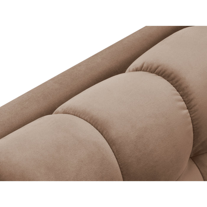 Cosmopolitan Design Bali Chaise Longue Rechts - Taupe / Zwart