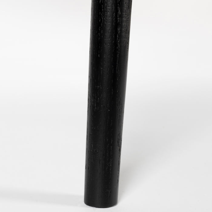 by fonQ Fabio Eettafel Visgraat - 160 x 80 cm - Zwart