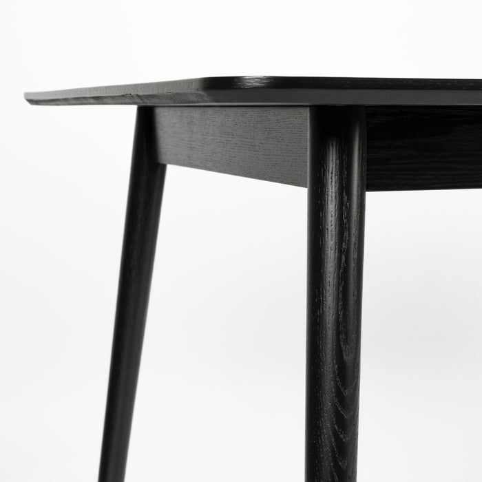 by fonQ Fabio Eettafel Visgraat - 180 x 90 cm - Zwart