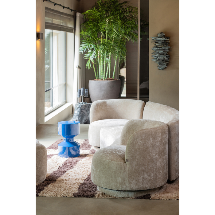 WOOOD Combi-Popular Bank - Chenille - Naturel - 72x345x97