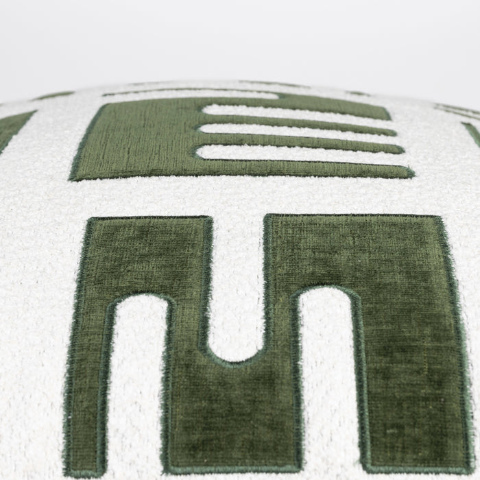 by fonQ Comb Sierkussen 42 x 42 cm - Moss