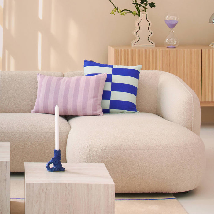 by fonQ Soft Hoekbank met Chaise Longue Rechts - Bouclé - Crème