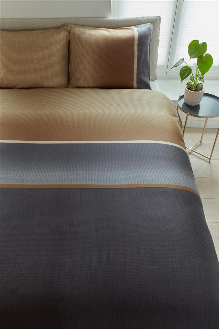 Beddinghouse Aiden dekbedovertrek - 200x200|220 - Grijs