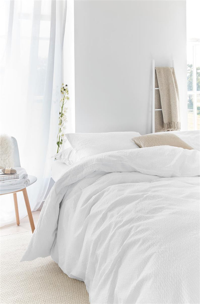 Beddinghouse Wave dekbedovertrek - 260x200|220 - Wit