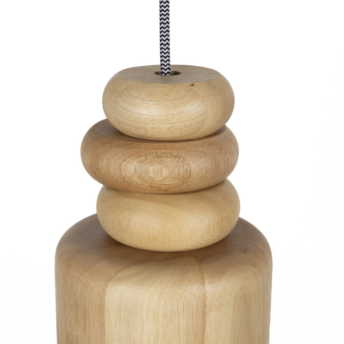 Zuiver x fonQ Dicky Hanglamp - Eiken