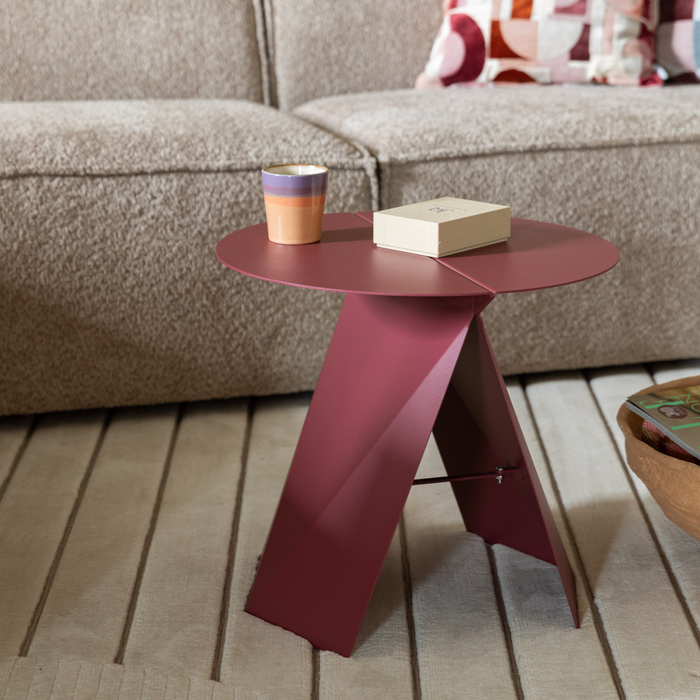 Zuiver x fonQ Foldy Bijzettafel - Marsala