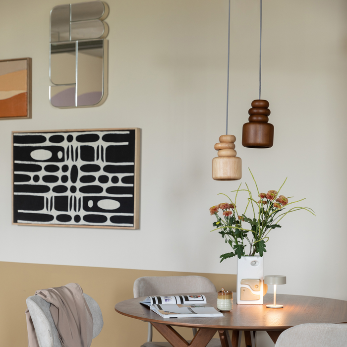 Zuiver x fonQ Dicky Hanglamp - Eiken