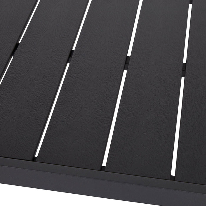 Lisomme Vinn tuintafel zwart - 90 x 90 cm