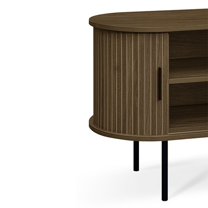 by fonQ basic Panel Tv-meubel - B 120 cm - Walnoot