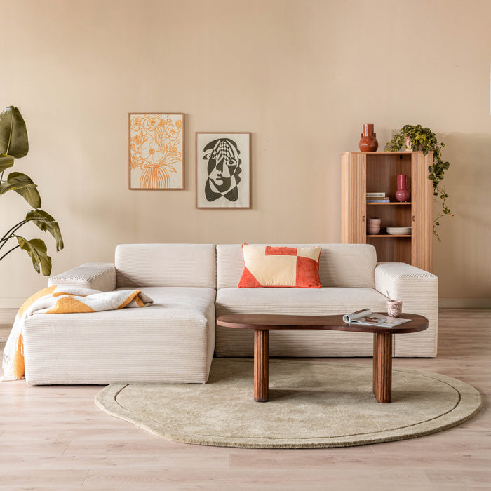 by fonQ Pebble Vloerkleed Ø 200 cm - Groen