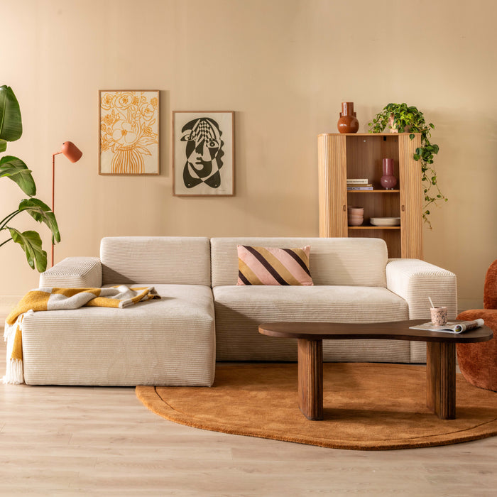 by fonQ Pebble Vloerkleed Ø 200 cm - Terra