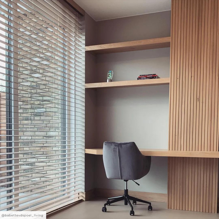 by fonQ basic Comfy Bureaustoel - Donkergrijs