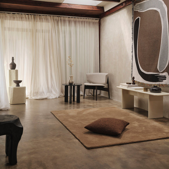 Ferm Living Stille Vloerkleed 140 x 200 cm - Toffee