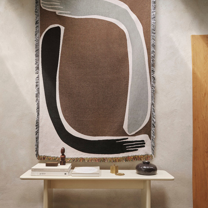 Ferm Living Pose Wandkleed - Coffee