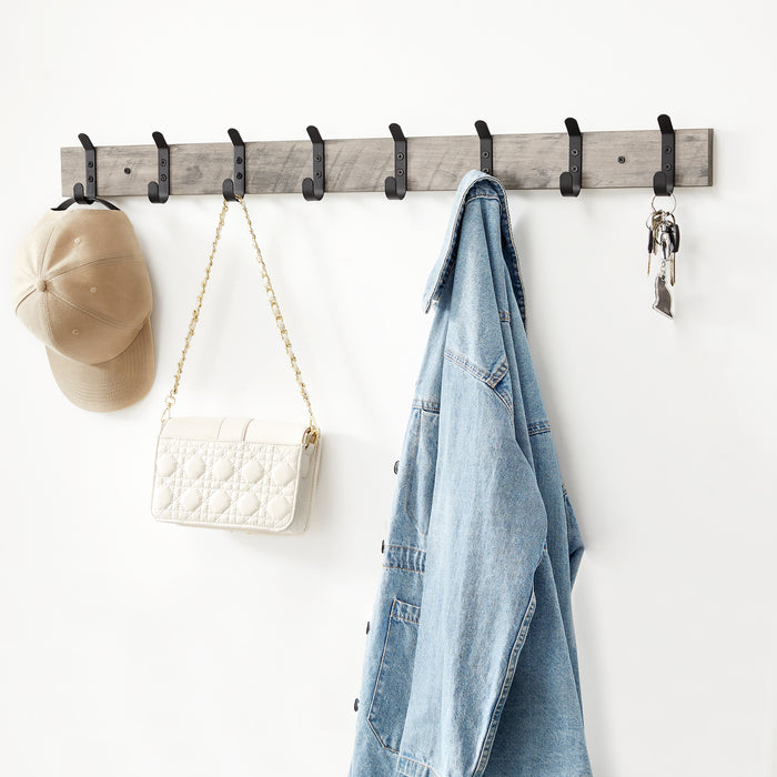 ACAZA Wandkapstok Grijze eik