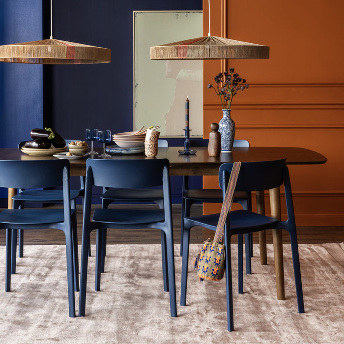 by fonQ basic Soren Eetkamerstoel - Blauw