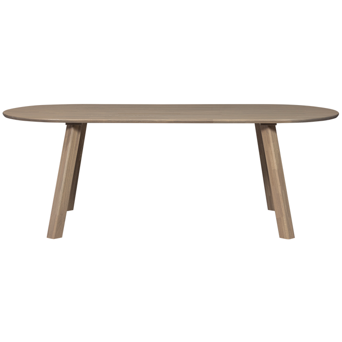 WOOOD Haarlem 4-standen poot - Eiken - Lichtgrijs - Set van 2