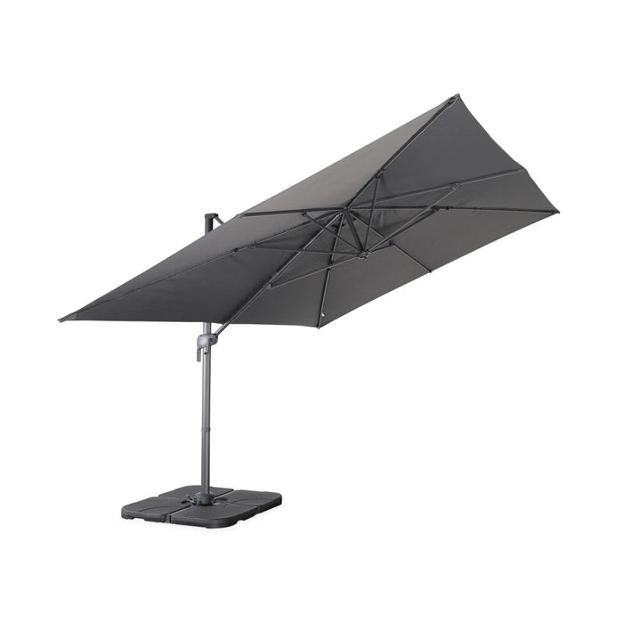 sweeek - Rechthoekige zweefparasol 3x4 m – Antibes