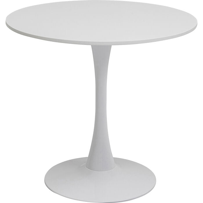 Kare Design Schickeria Ronde Bistrotafel - 80 X 74 Cm - Wit