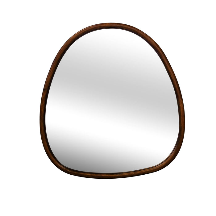 sweeek - Biologische dennenhouten spiegel, 75cm