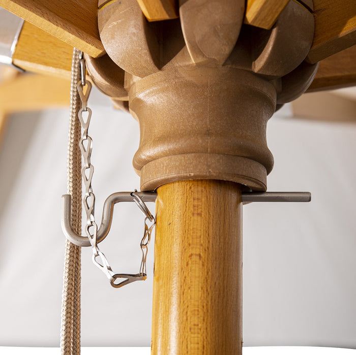 Nest outdoor Sonn Parasol Wit - Ø 3 meter