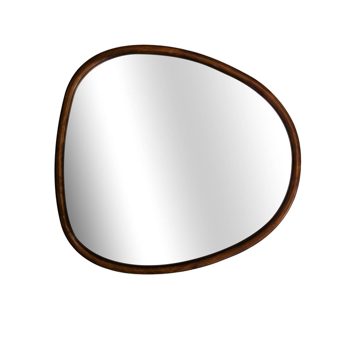 sweeek - Biologische dennenhouten spiegel, 75cm