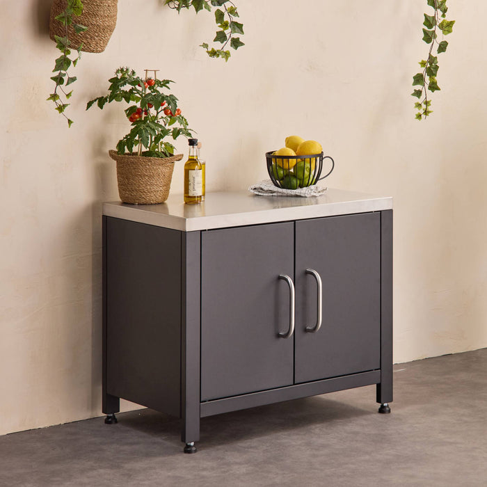 sweeek - Stalen buitenkeuken L80