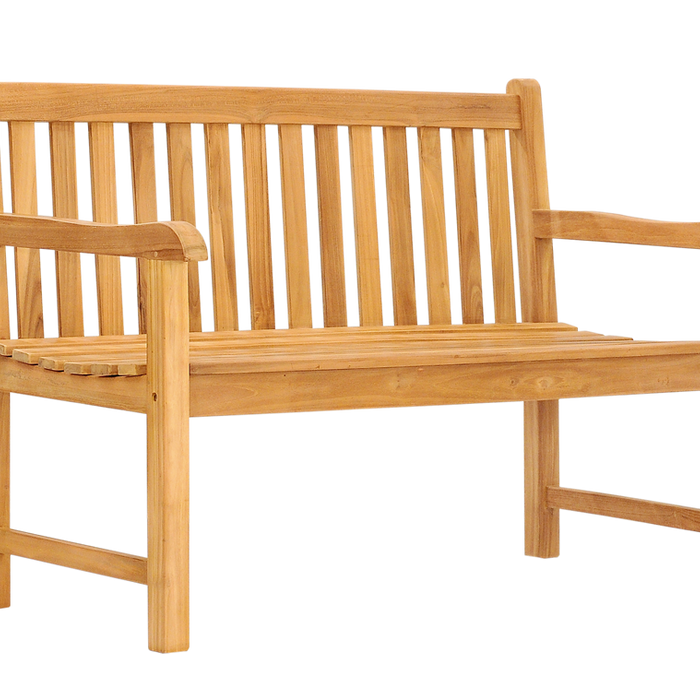 Benoa Talty Wooden Garden Bench 130 cm