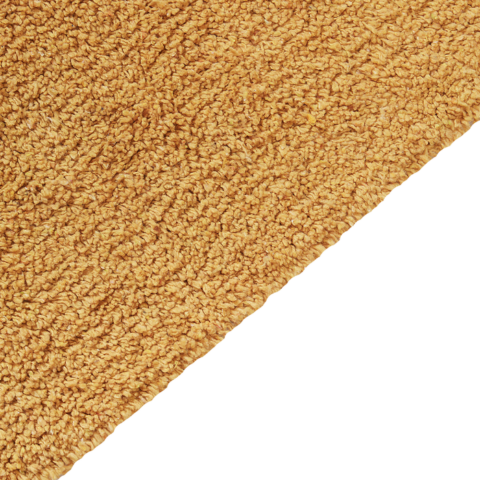 Beliani - ASTAF - Vloerkleed - Mosterdgeel - 140 x 200 cm - Katoen