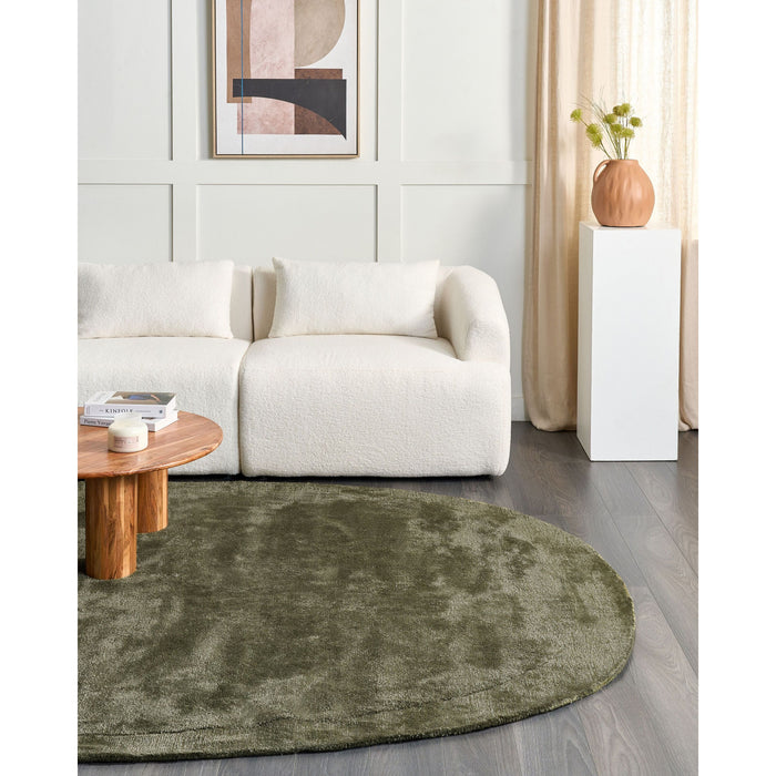 Beliani - MITHA - Vloerkleed - Olijfgroen - 200 x 300 cm - Viscose