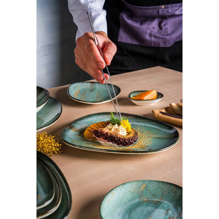 Bonna Serveerschaal - Madera - Porselein - 34 cm - set van 2