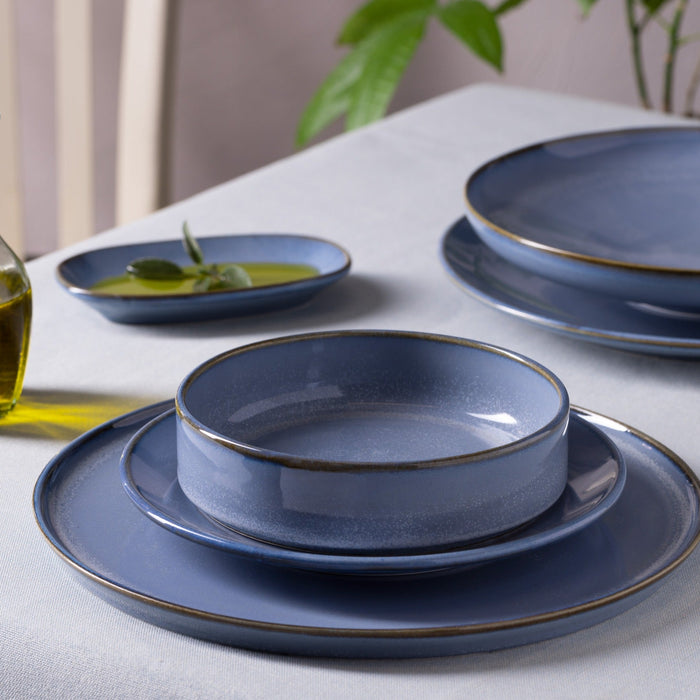 Bonna Serveerschaal - Sky Hygge - Porselein - 30 cm - set van 2