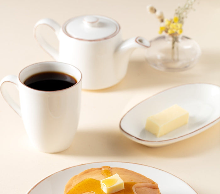 Bonna Serveerschaal - Retro - Porselein - 34x19 cm - set van 2