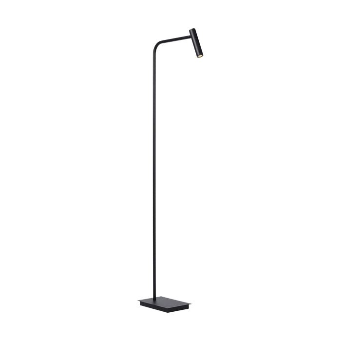 Atmooz Vloerlamp Pomery zwart - Industriele Staande Lamp