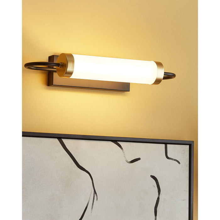 Beliani - HENRY - Wandlamp - Zwart|Goud - Metaal