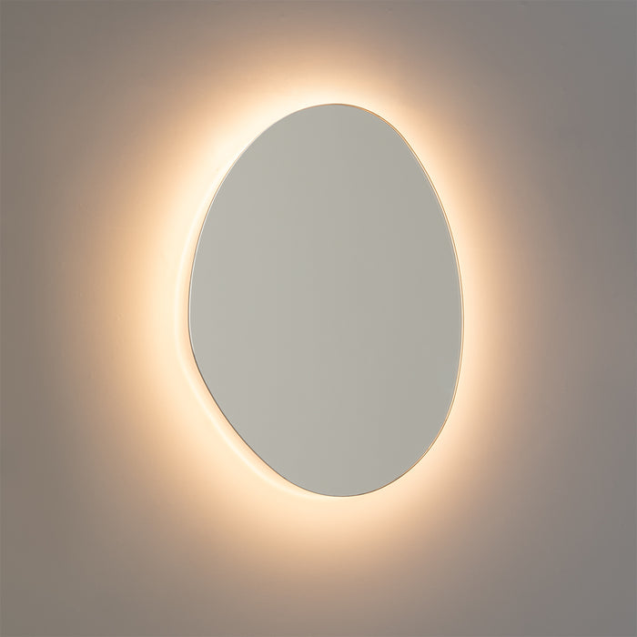 QAZQA Design badkamerspiegel 40 cm incl. LED IP44 - Biba