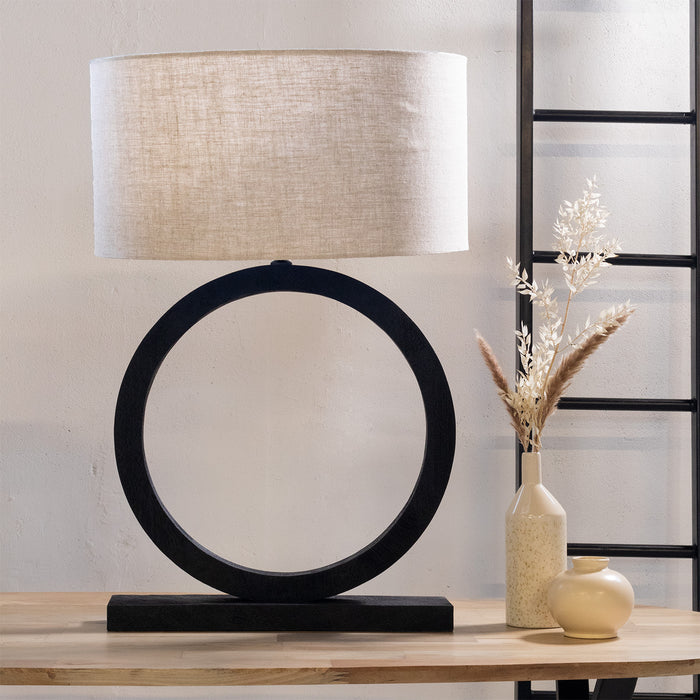 Giga Meubel - Tafellamp Zwart - 55cm - Tafellamp Nils